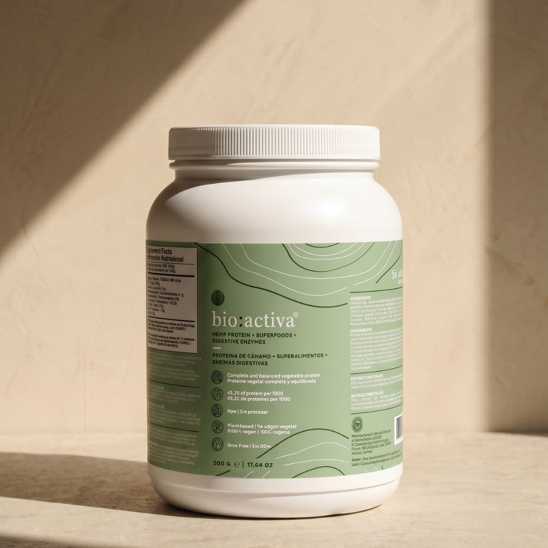 bio:activa® hemp protein + superfoods + enzymes
