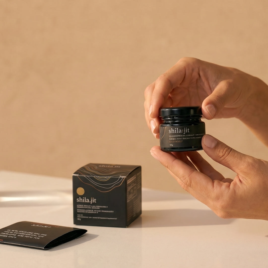 Golden Shilajit | Raw and sun-dried +5000m | 30g | 150+ daily doses