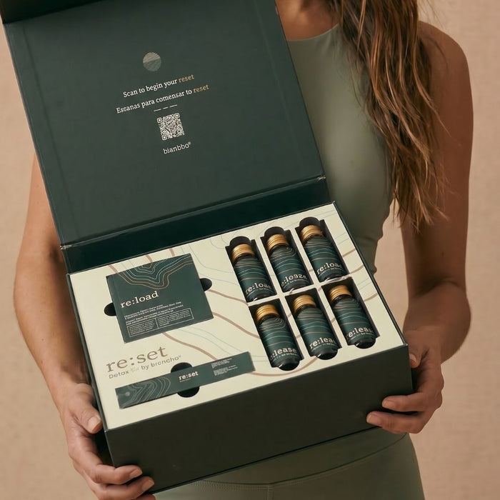 re:set® detox kit, open